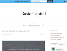 Tablet Screenshot of basic-capital.com